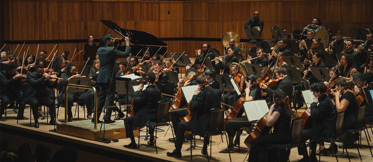 Photo of Chineke! Orchetsra performing